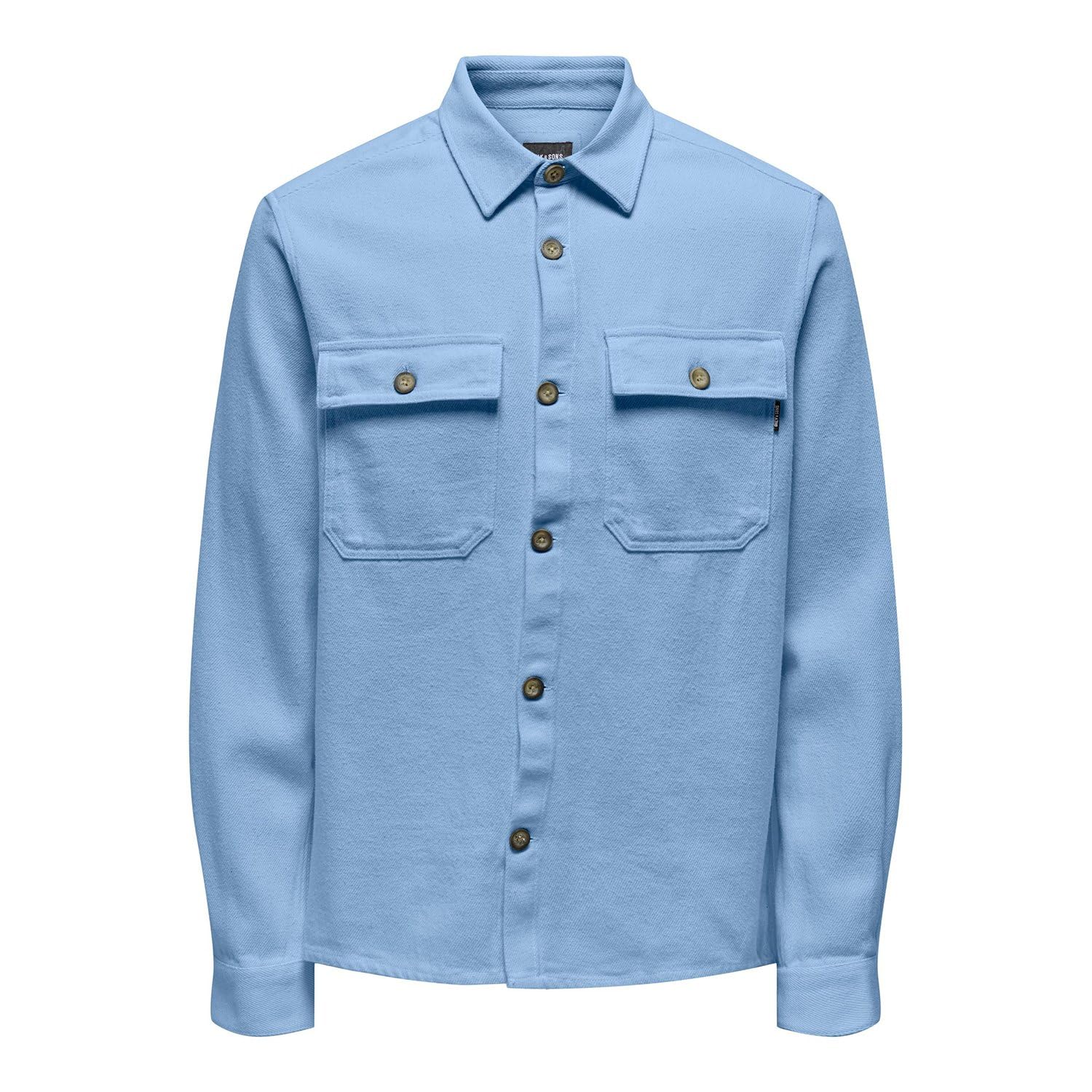 Only & Sons Mar overshirt camicia uomo Raven