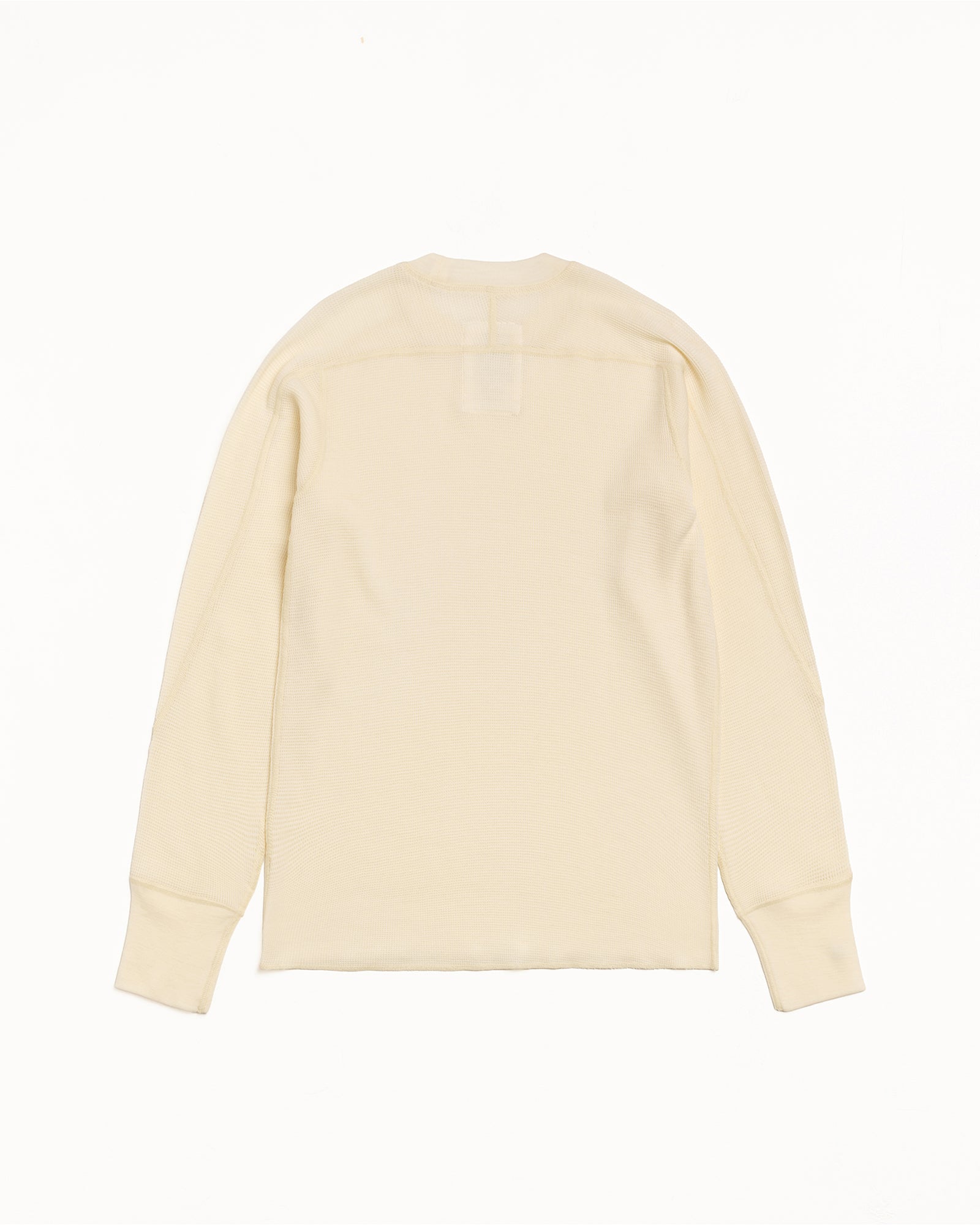 Stussy Wool Thermal maglia ecru lana