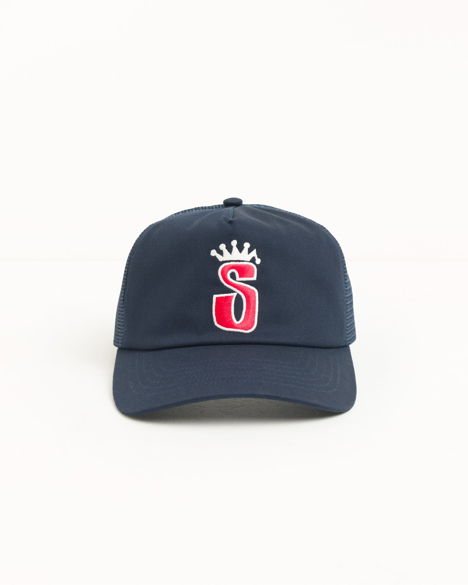 Stussy S Crown Trucker cappellino navy taglia unica