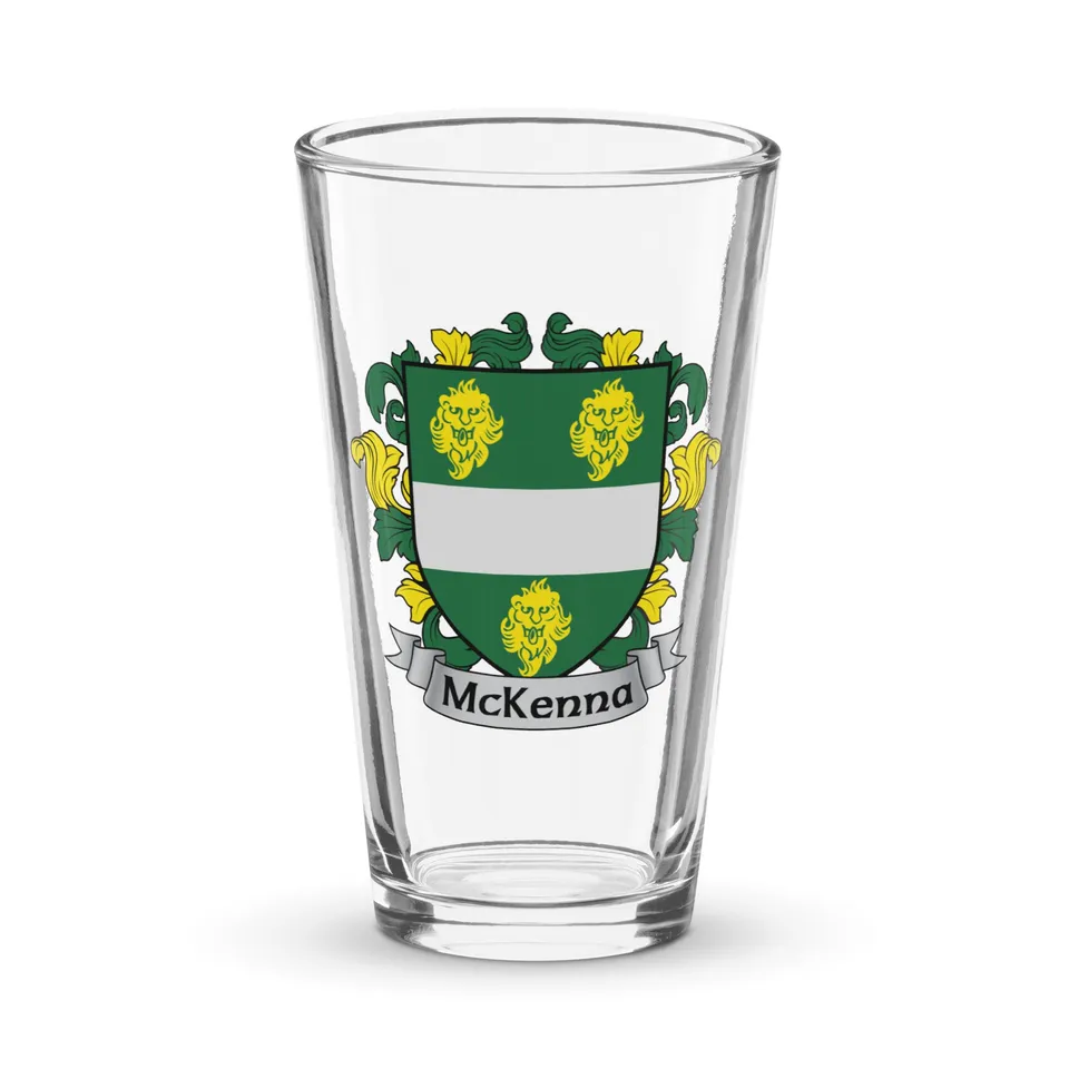 7.62 Design McKenna Coat Of Arms bicchiere pinta 16oz