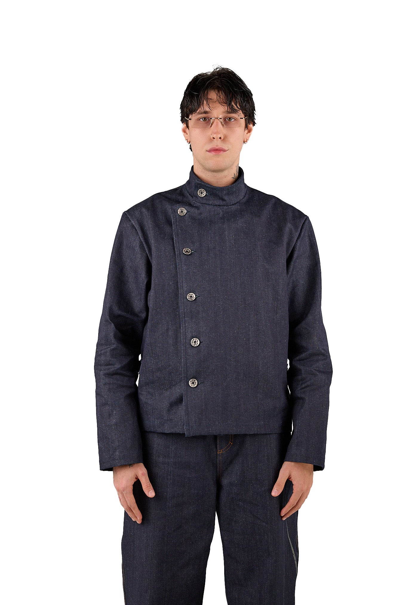 Tiat Fallen Angels Raw fencing jacket giacca denim 14OZ