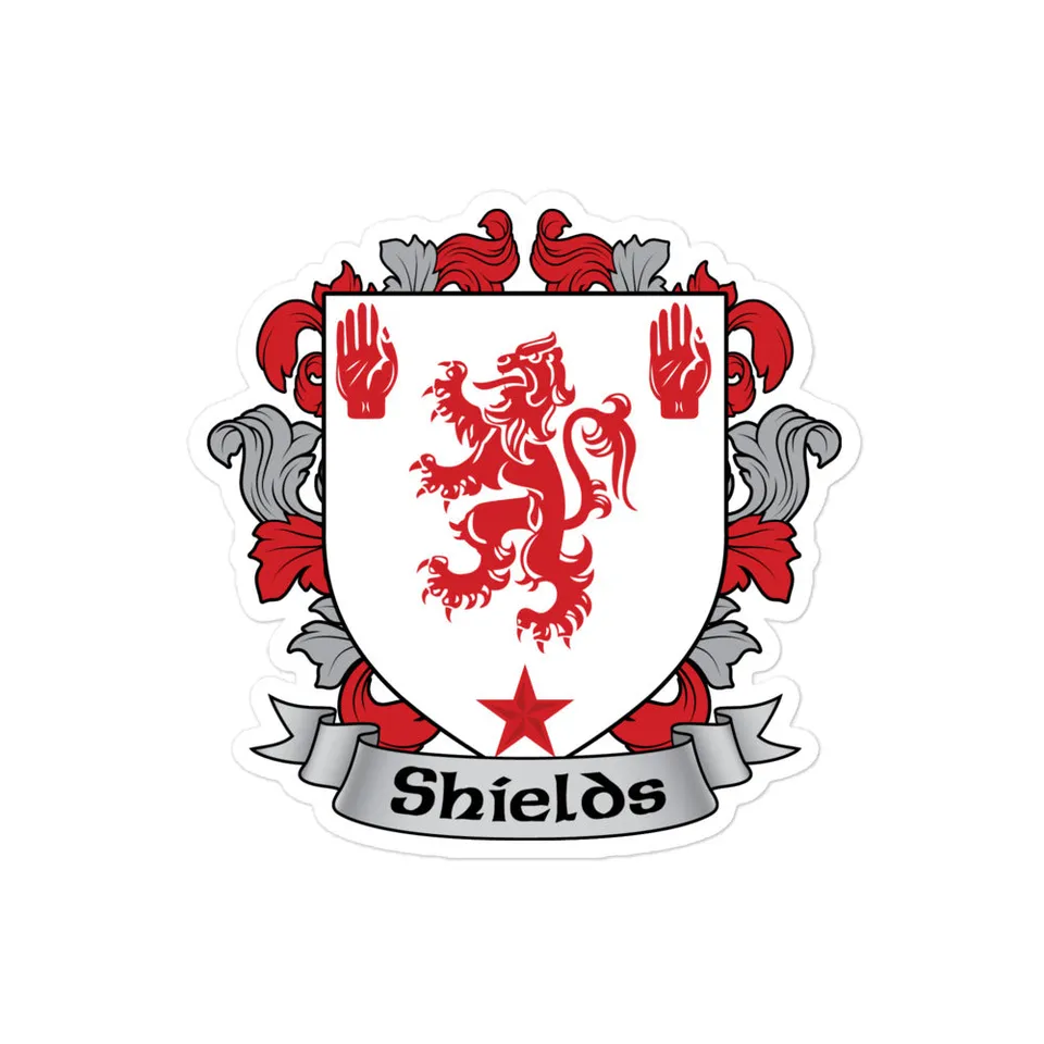 7.62 Design Shields adesivo stemma irlandese 3x3 vinile