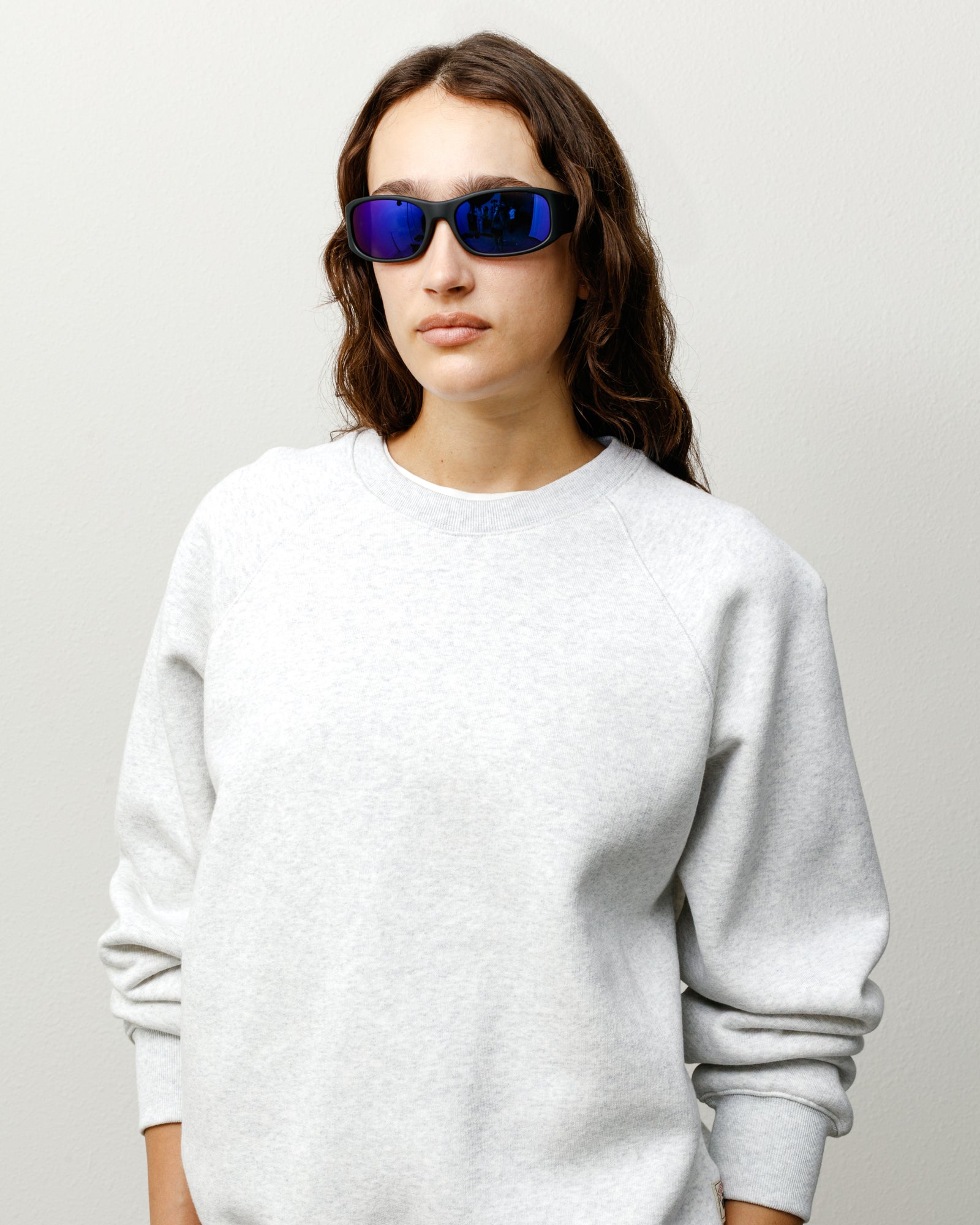 Stussy Mikey Sunglasses occhiali sole nero lente blu