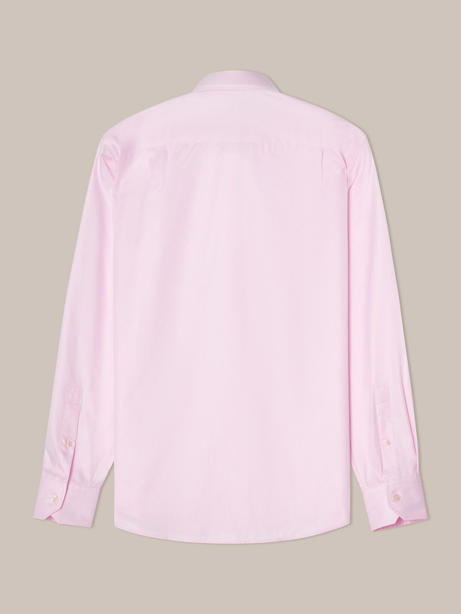 Robert Talbott Reynolds camicia twill rosa cotone