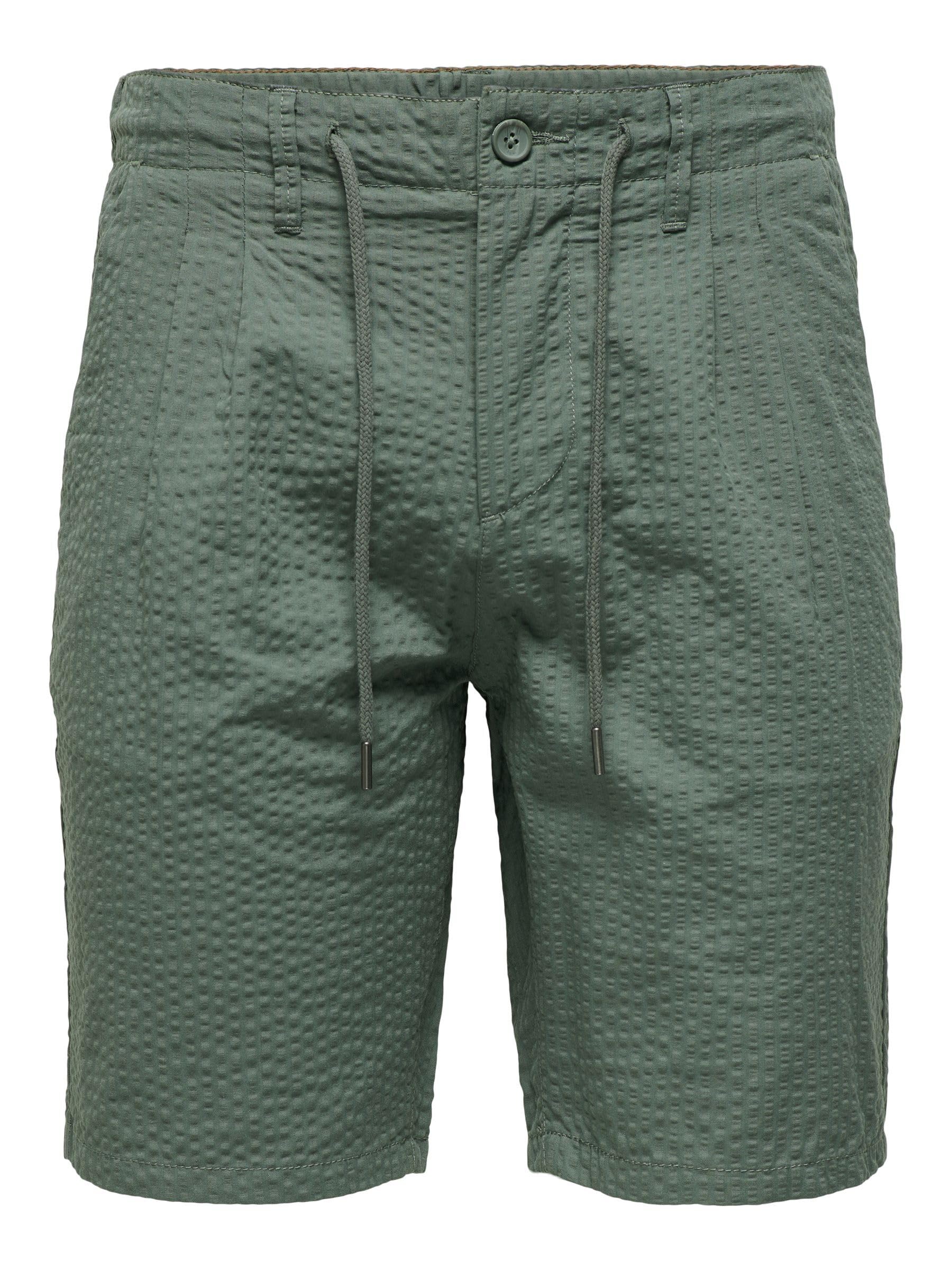 ONLY & SONS Onsleo Regular shorts uomo Jet Black L