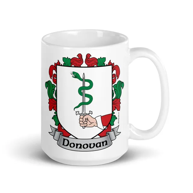 7.62 Design Donovan tazza ceramica 15oz stemma irlandese