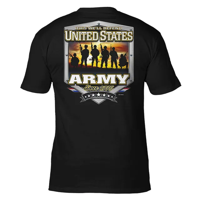 7.62 Design Battlespace Brothers t-shirt uomo nera cotone