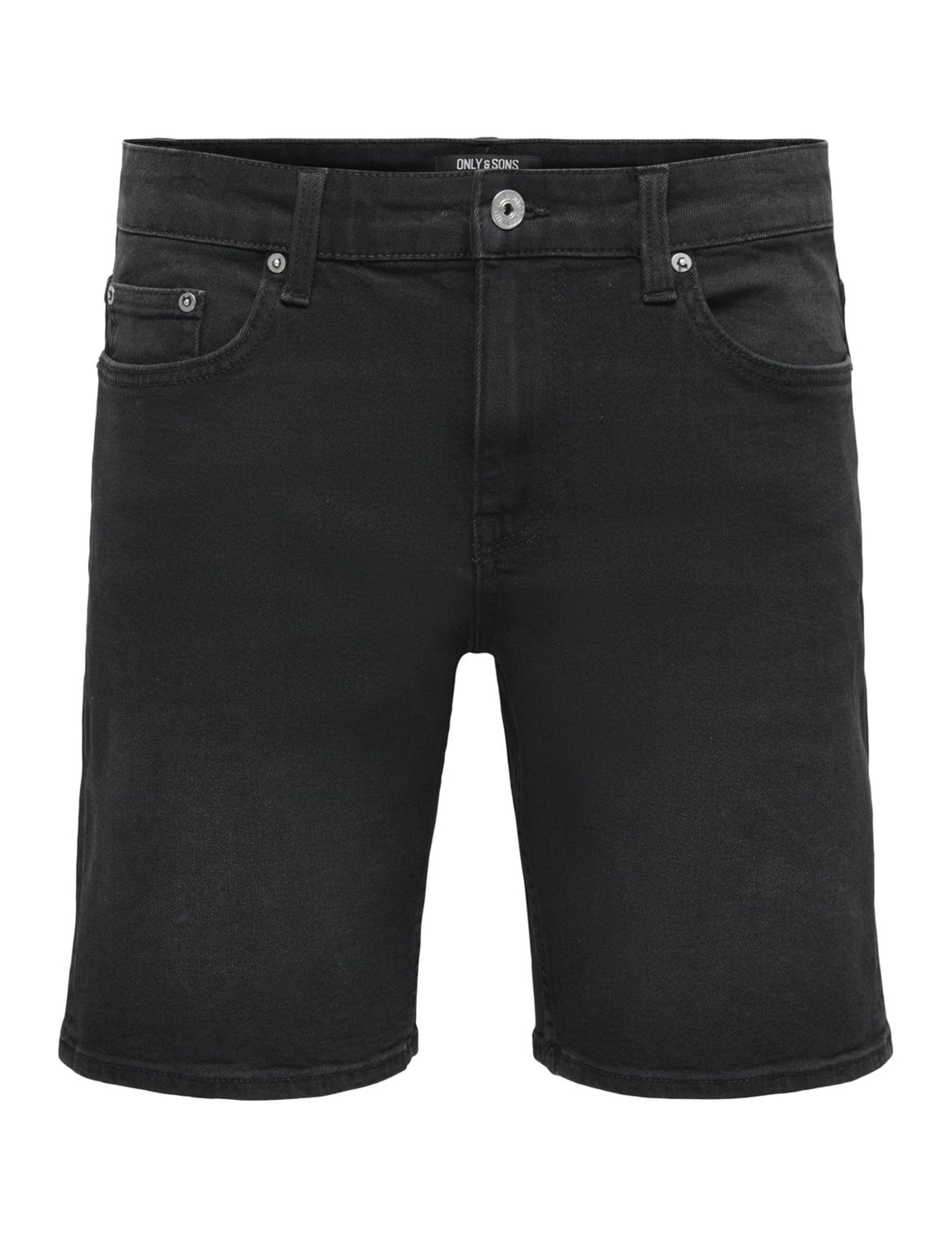 ONLY & SONS Onsweft Box Shorts Uomo XL Denim Grigio