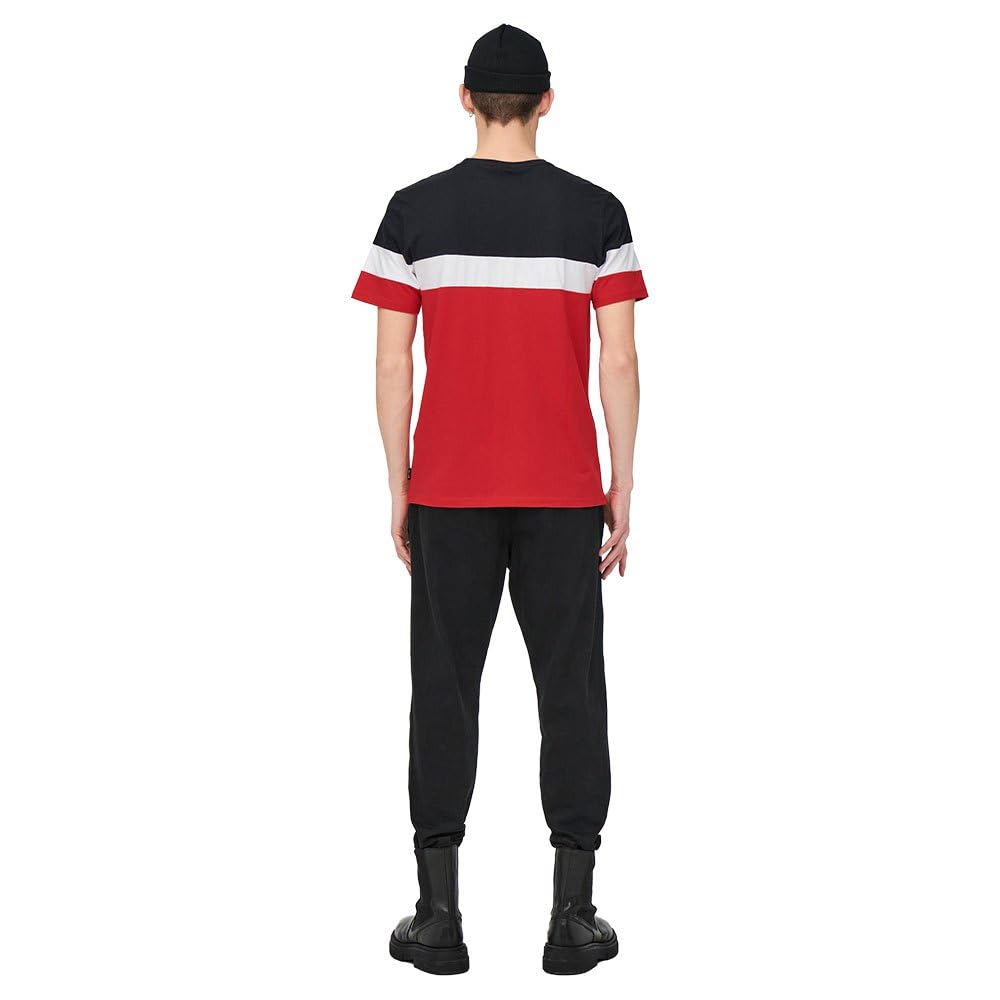 Only & Sons Onsbailey T-shirt colourblock taglia M