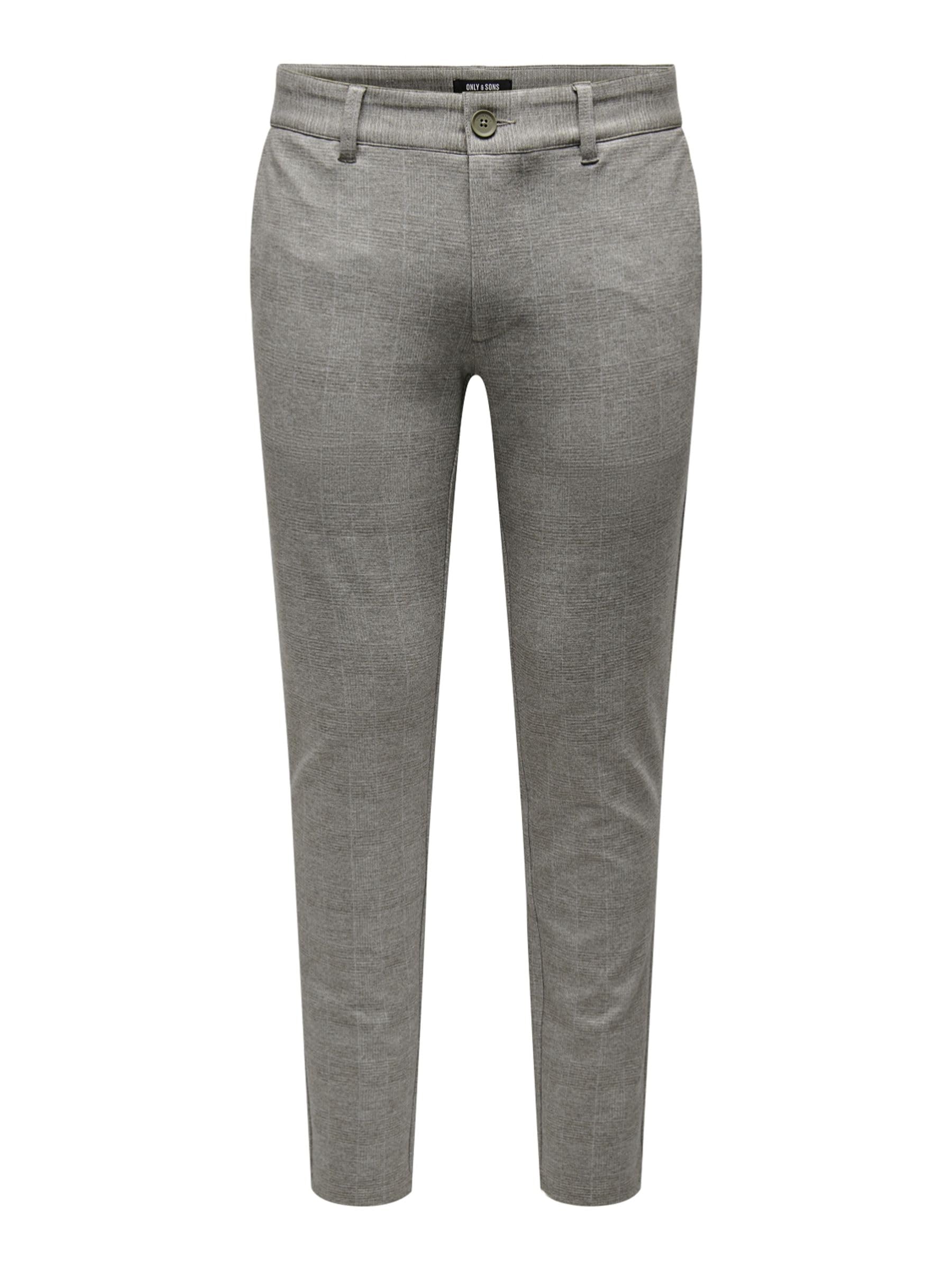ONLY & SONS Mark Check Pantaloni chino uomo slim