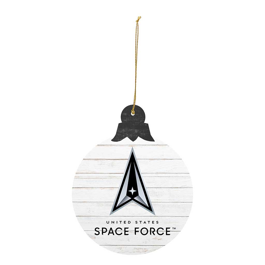 7.62 Design Ornaments Space Force decorazione natalizia PVC