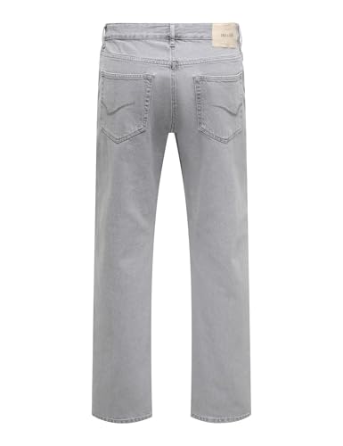 Only & Sons Onsedge Straight Jax Jeans Uomo Blu Scuro