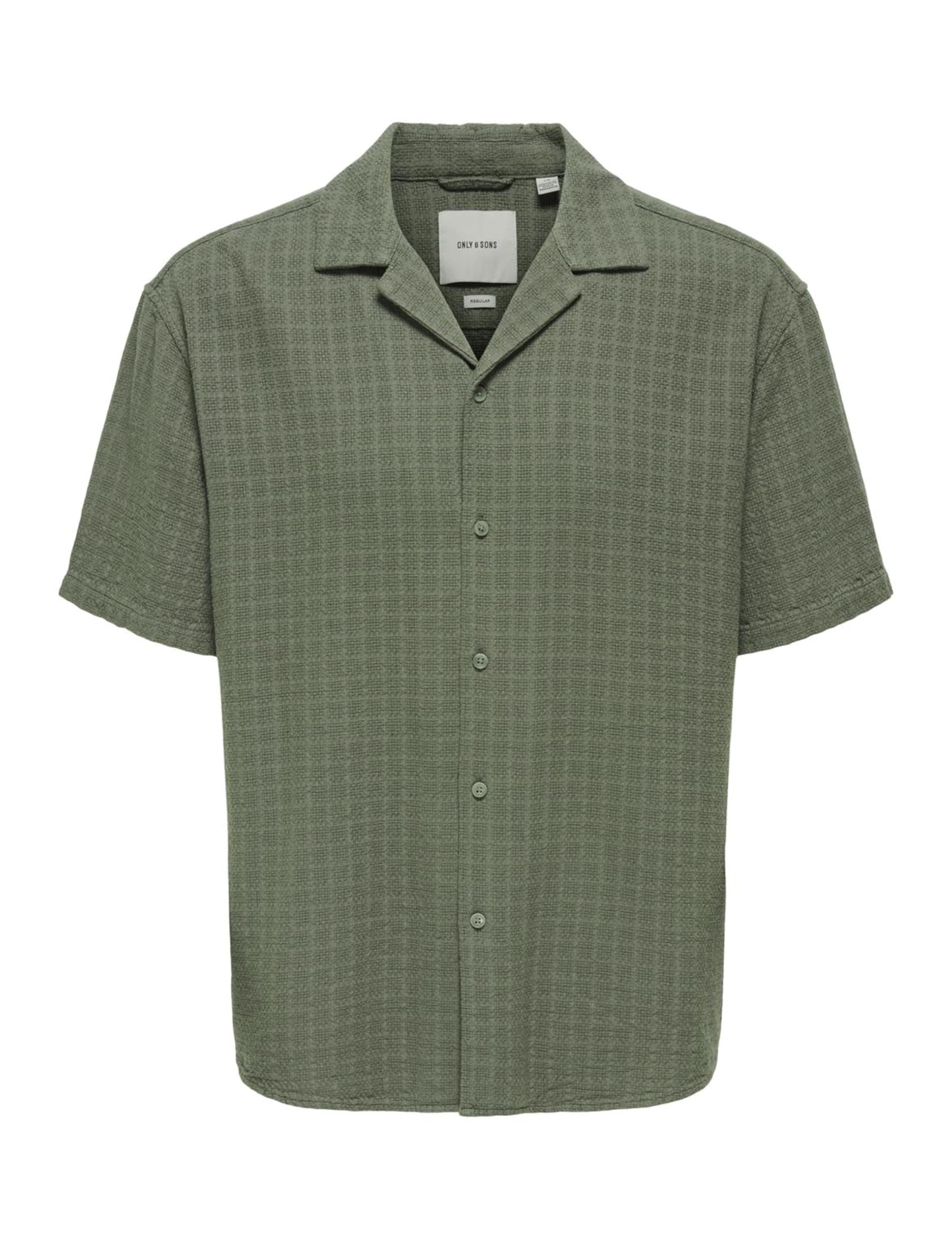 Only & Sons Onslatham Resort Camicia Lino L Navy Scuro