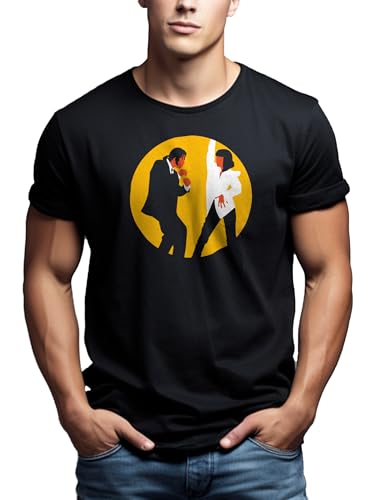 MAKAYA T-Shirt Uomo Mia Vincent Dance Maglietta 3XL Cotone