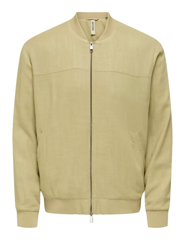Only & Sons Onsrenato Ctn Linen Giacca Uomo Blu