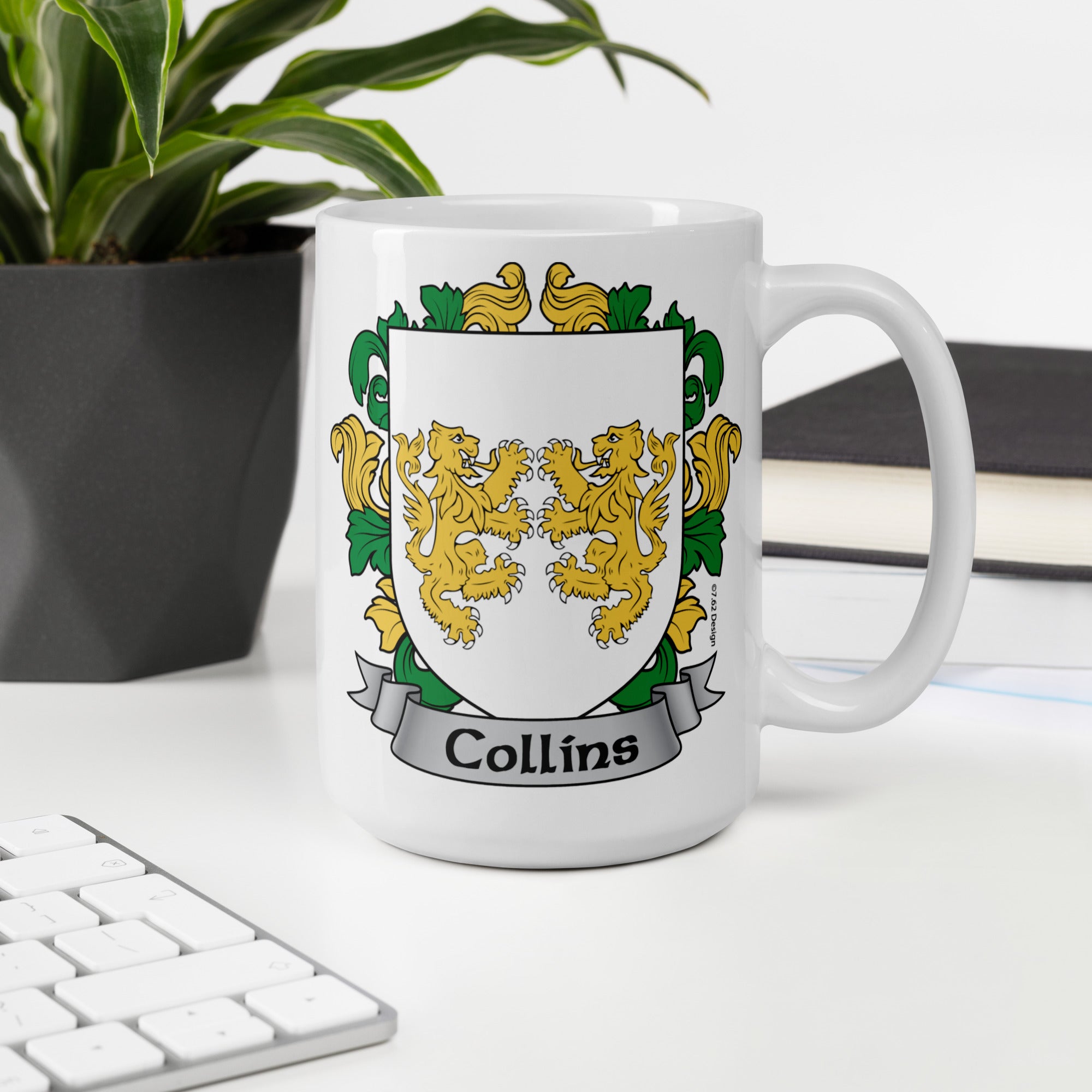 7.62 Design Collins Irish tazza ceramica 15oz stemma