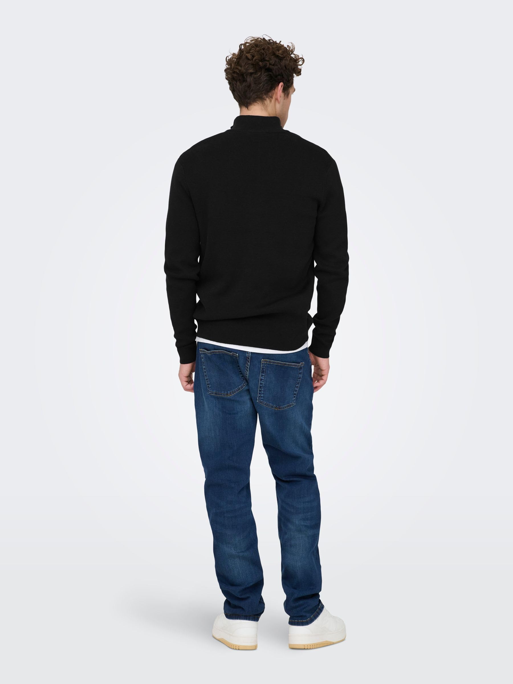 Only & Sons Onsting Pullover uomo L nero girocollo