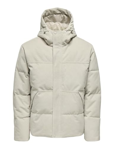 ONLY & SONS Onsjett Struc Piumino Nero XXL