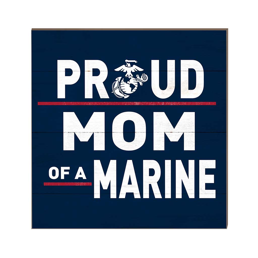 7.62 Design USMC Proud Mom Targa legno 25x25