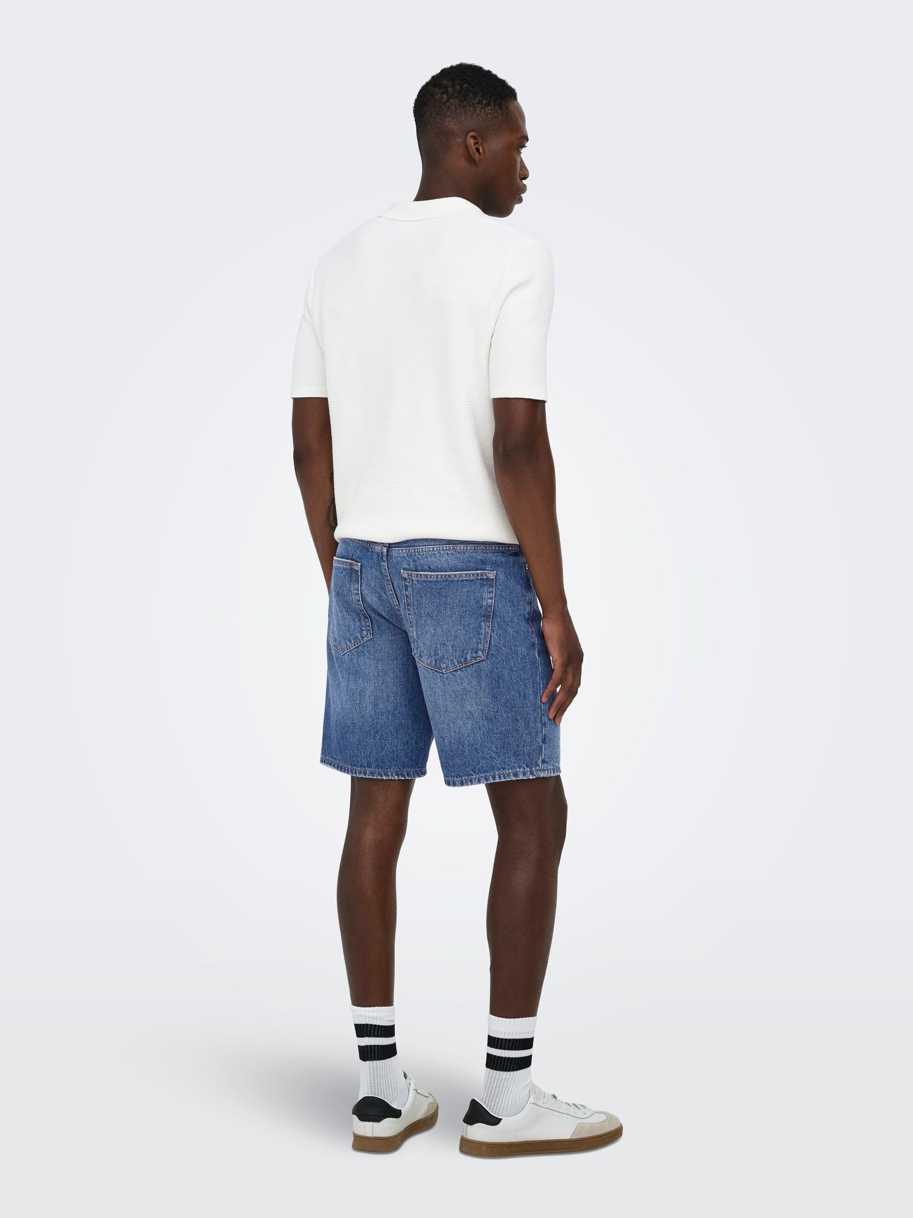 ONLY & SONS Onsedge 3223 Tai pantaloncini denim taglia M