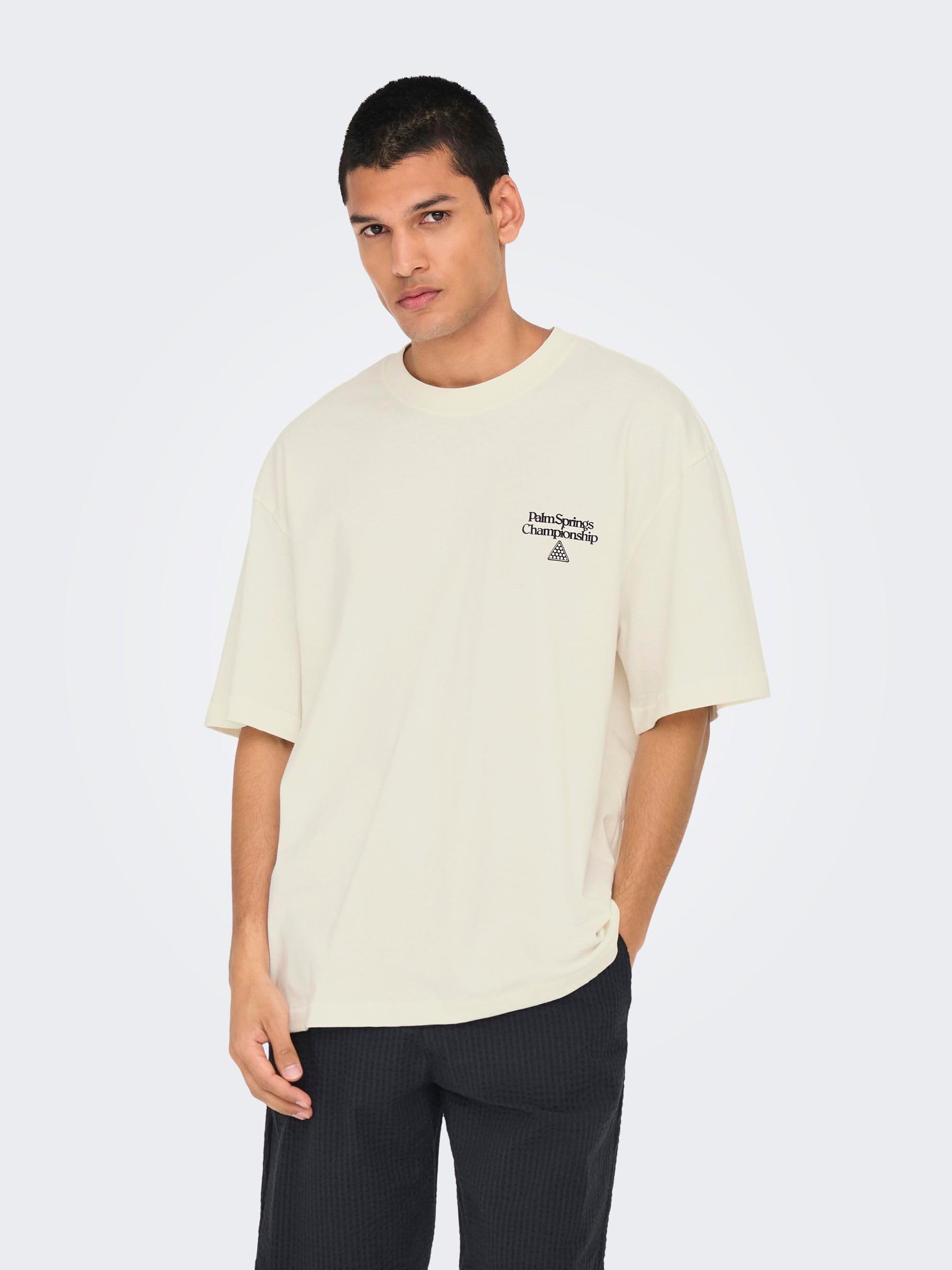 ONLY & SONS Onsmilo Pasadena T-shirt XL cotone manica corta
