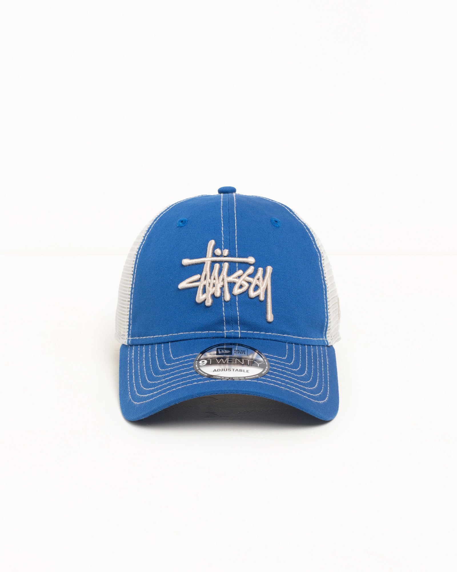 Stussy 9Twenty Basic Trucker cappellino blu rete one size