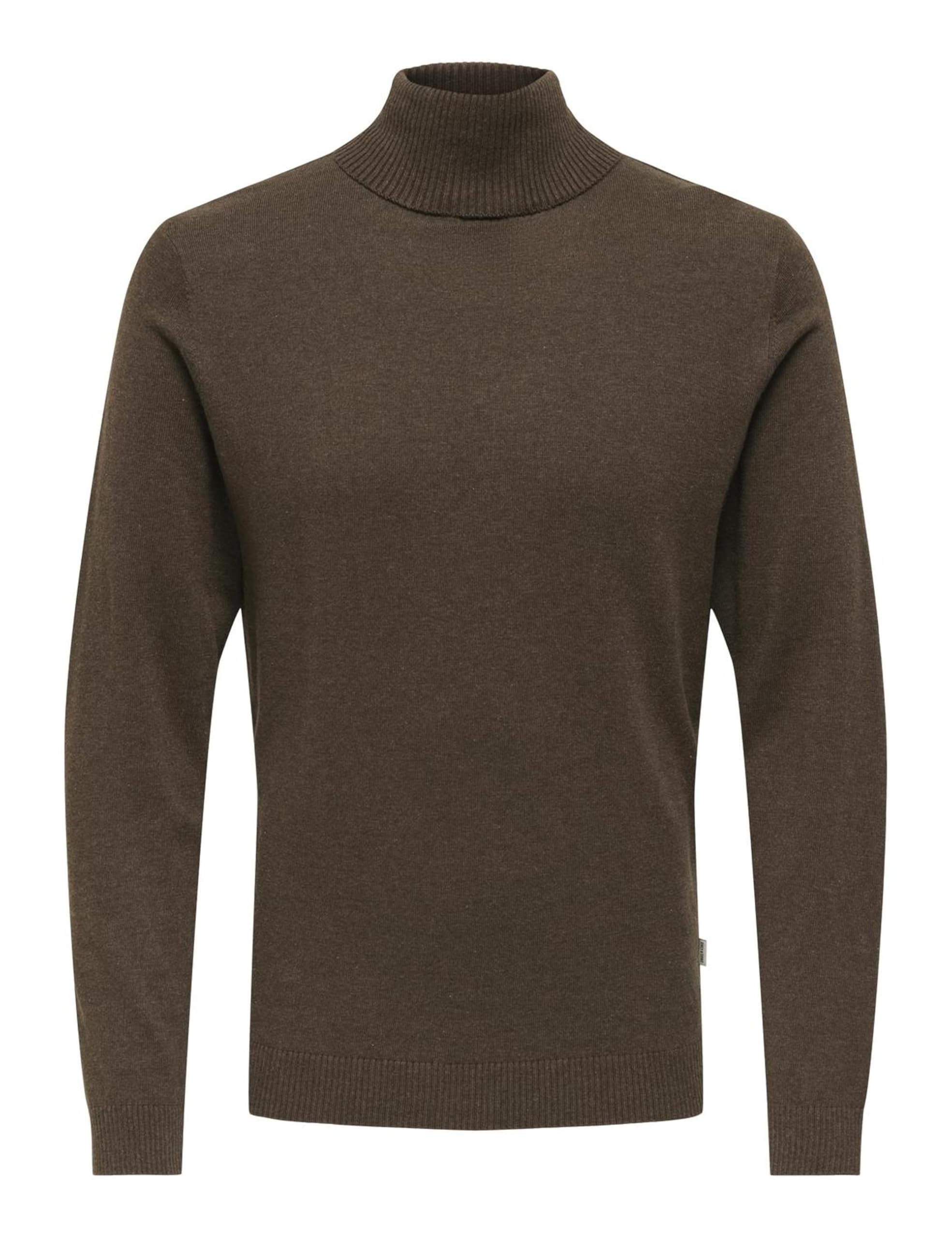 Only & Sons Onsloui Roll Maglia XXL collo alto melange