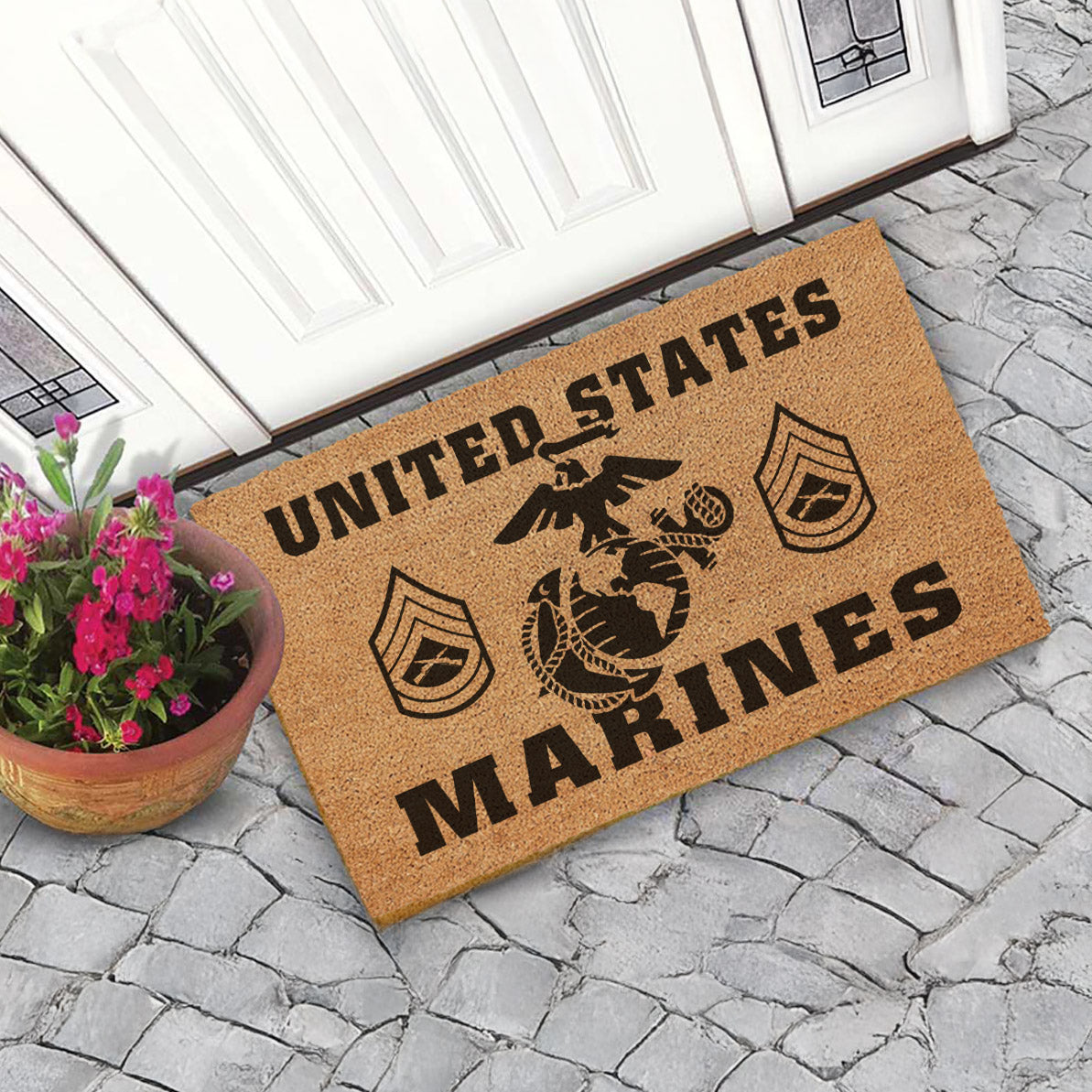 7.62 Design USMC Rank zerbino cocco 45x76 cm Sgt