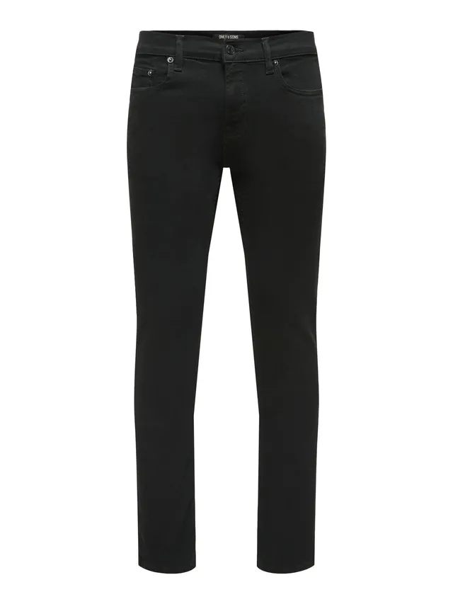 Only & Sons Onsloom Slim Jeans uomo 32W/32L black denim