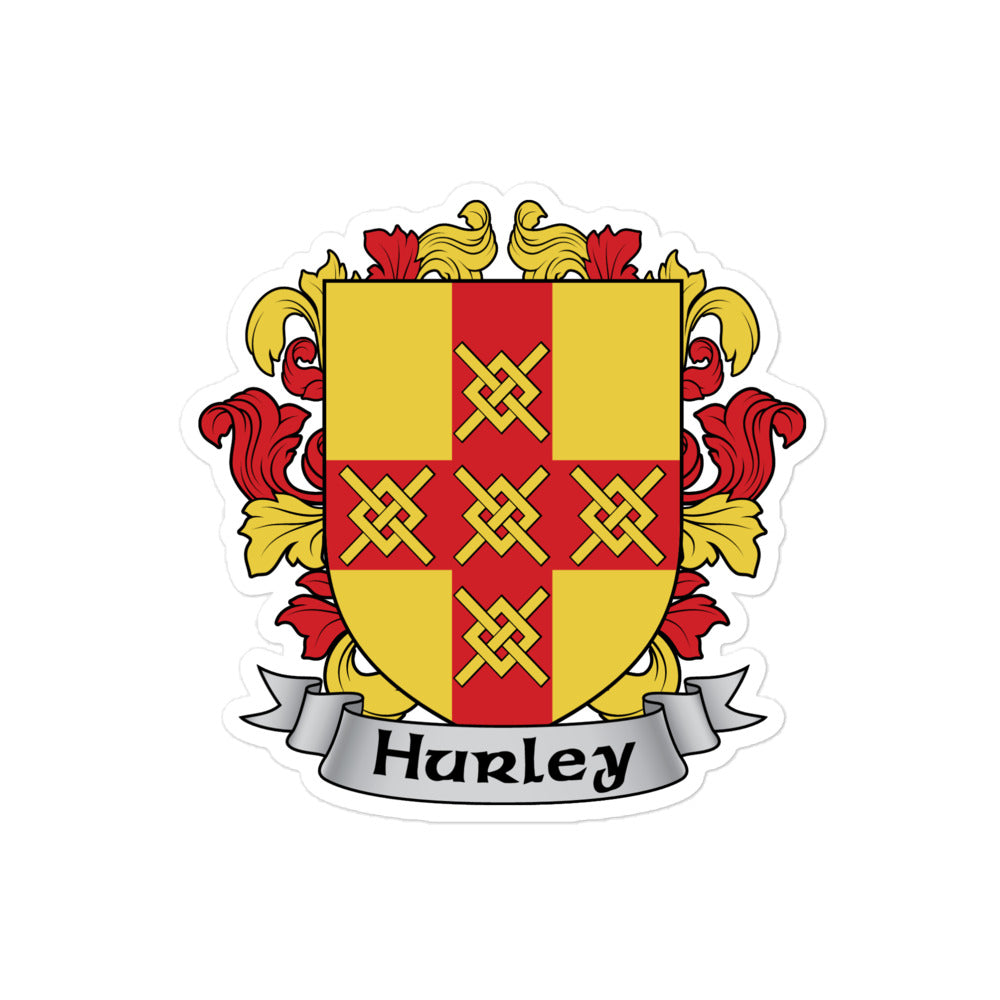 7.62 Design Hurley adesivo vinile stemma irlandese 7x7 cm