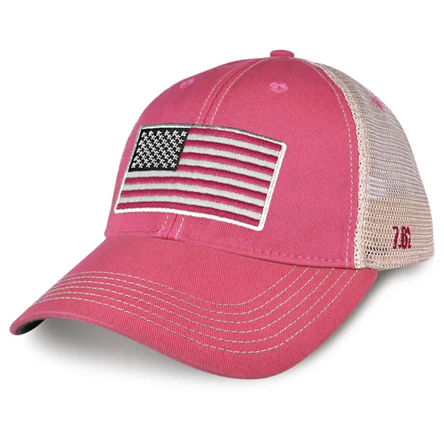 7.62 Design US Flag Vintage cappellino trucker donna rosa taglia unica