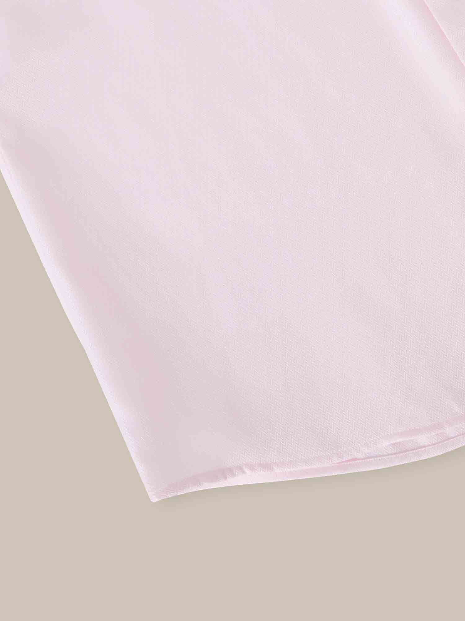 Robert Talbott Reynolds camicia rosa herringbone gemelli