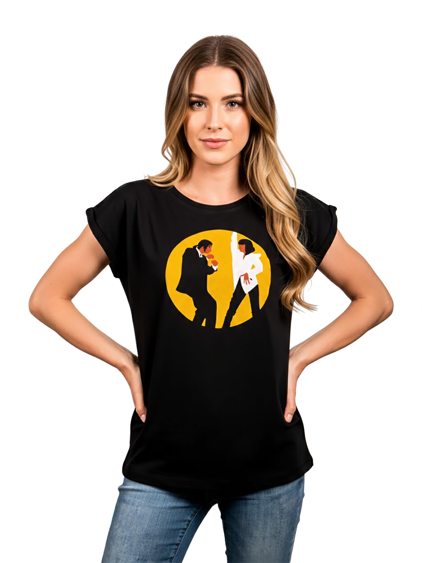 MAKAYA Pulp Dance T-Shirt Donna Cotone S Mia & Vincent