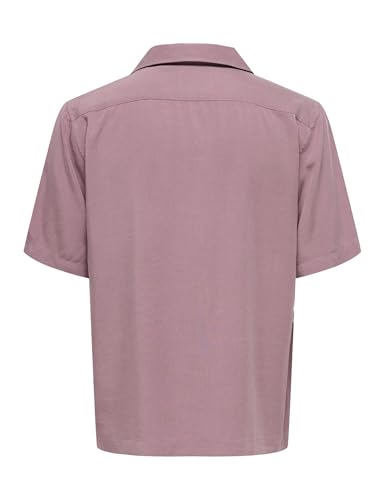 Only & Sons Onsperu Camicia Uomo Manica Lunga Grigia