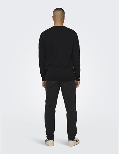 ONLY & SONS Onsalex 12 Pullover Uomo Black XXL girocollo
