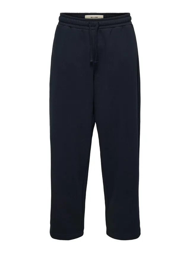 Only & Sons Onsceres Wide pantalone tuta uomo nero taglia M
