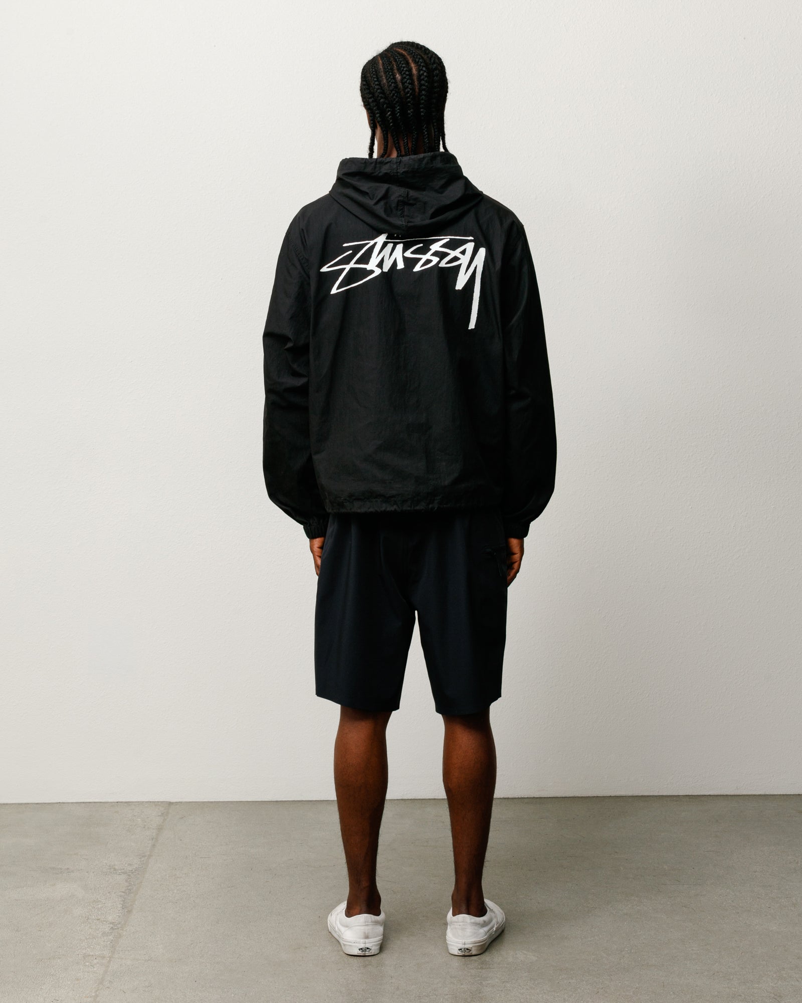 Stussy Peak Board Short costume Black nylon 25,4 cm