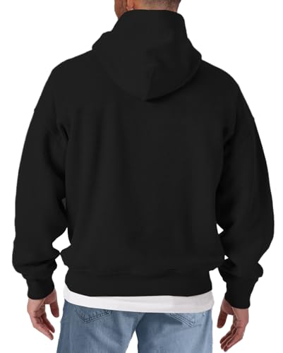 MAKAYA Felpa con Cappuccio Uomo Vintage Racing hoodie 4XL