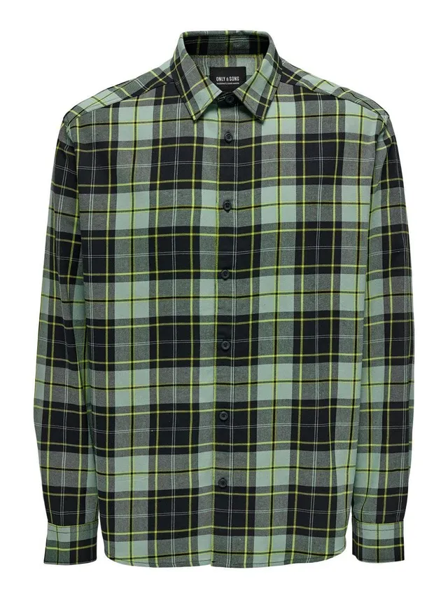 ONLY & SONS Yox Life Camicia Uomo XL a Quadri