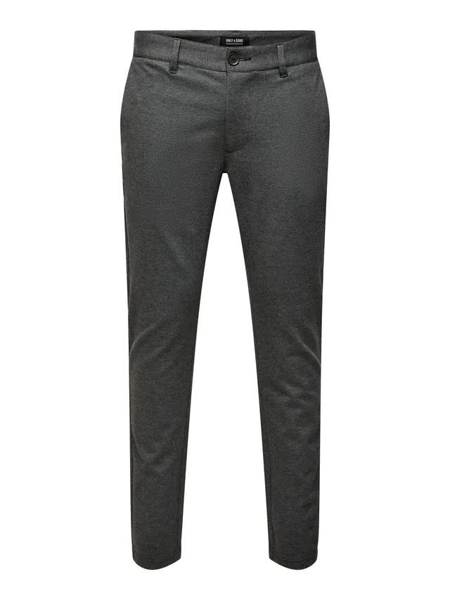 ONLY & SONS Jeans Uomo 30W/32L Nero Denim Regular
