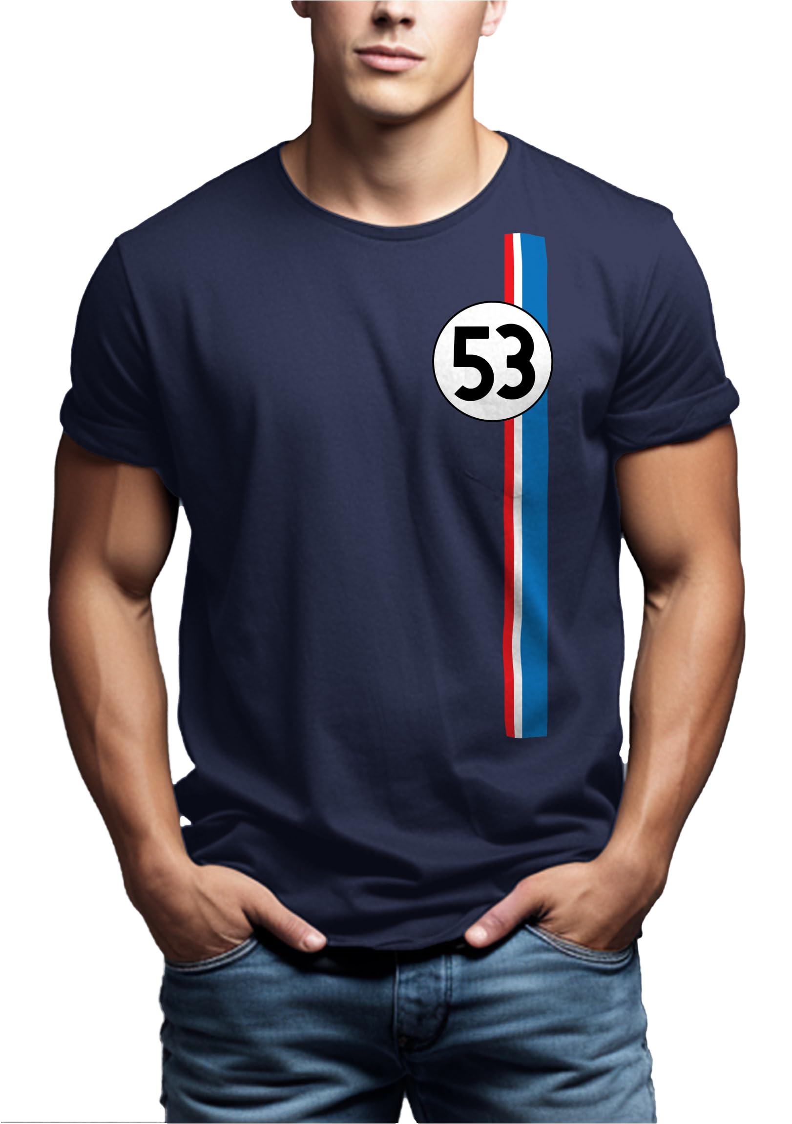 Makaya Herbie 53 T-Shirt Uomo cotone blu taglia S