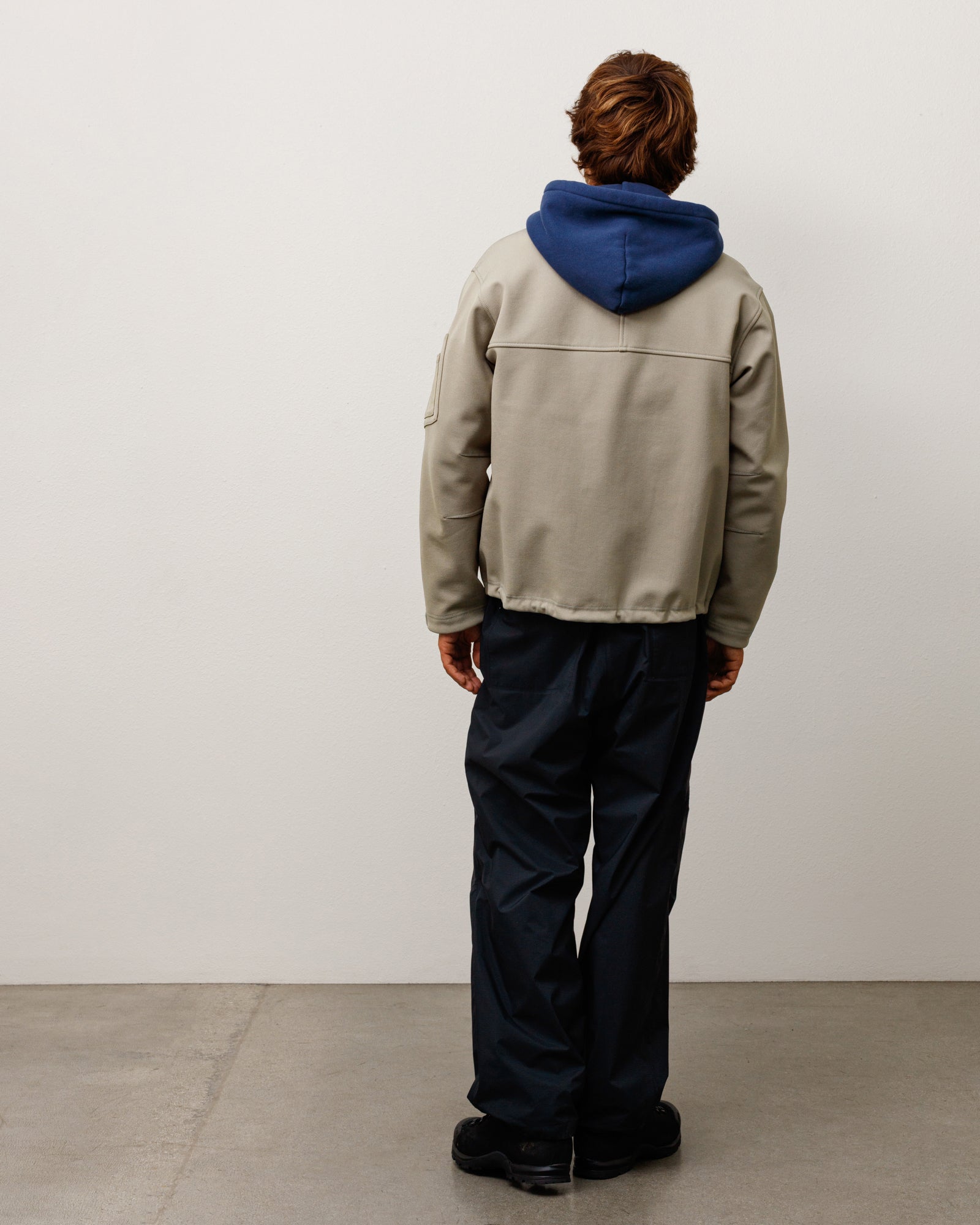 Stussy Outerwear Soft Shell Jacket giacca moss grey nylon