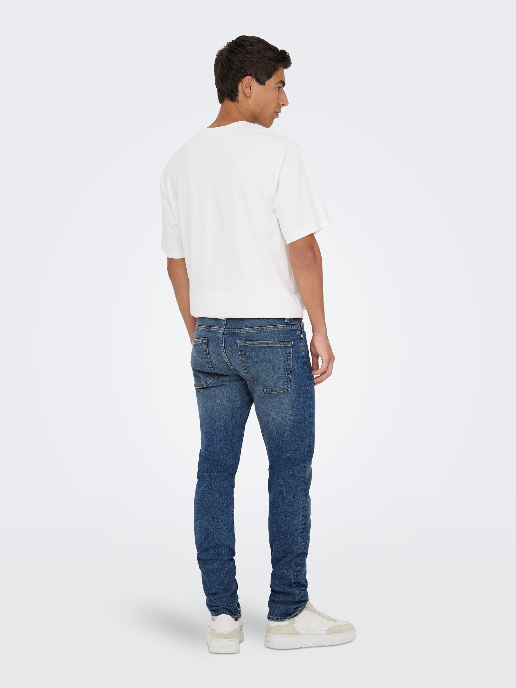 Only & Sons Onsloom Slim 5748 Jeans Uomo Blu Denim