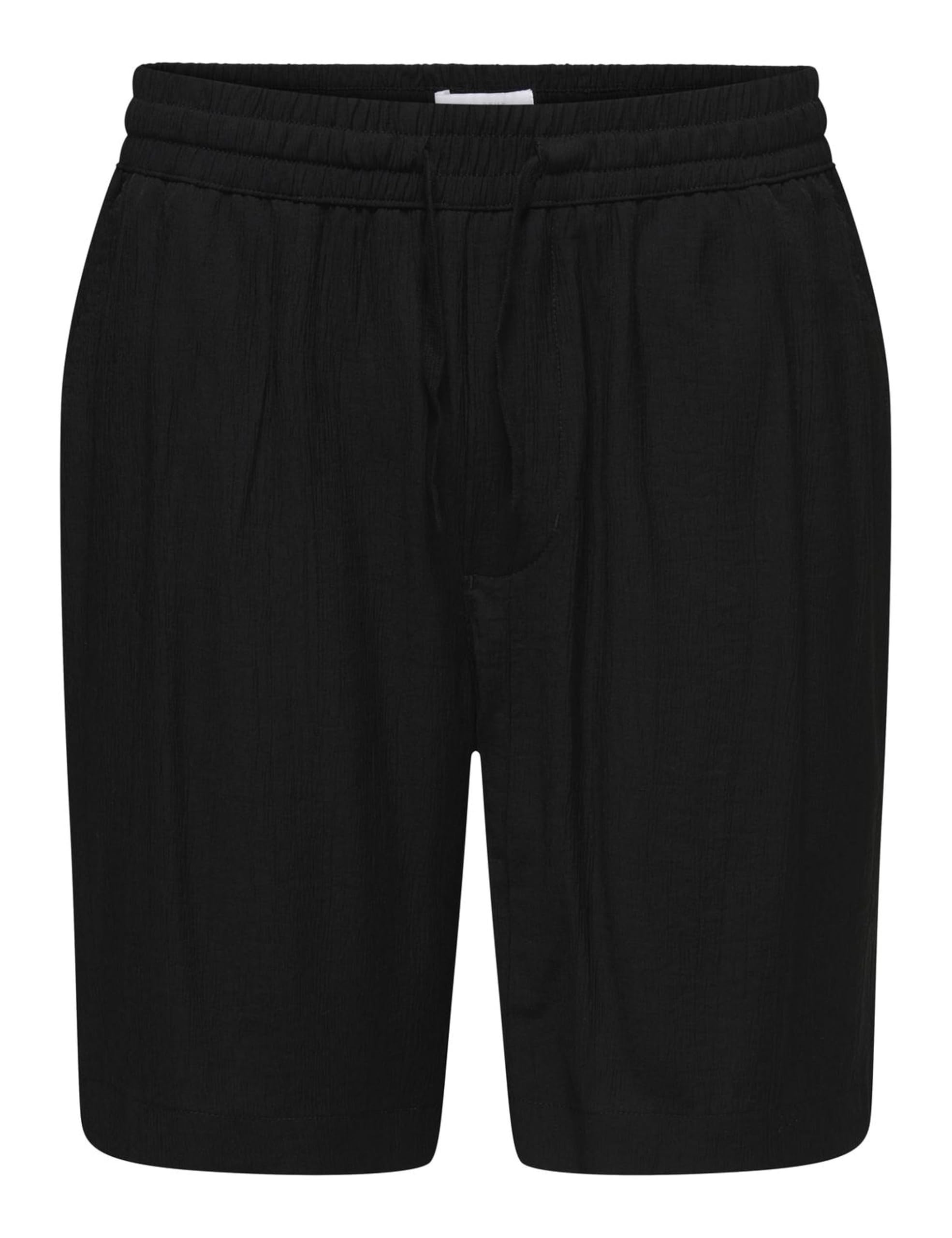 Only & Sons Onstel pantaloncini uomo neri strutturati