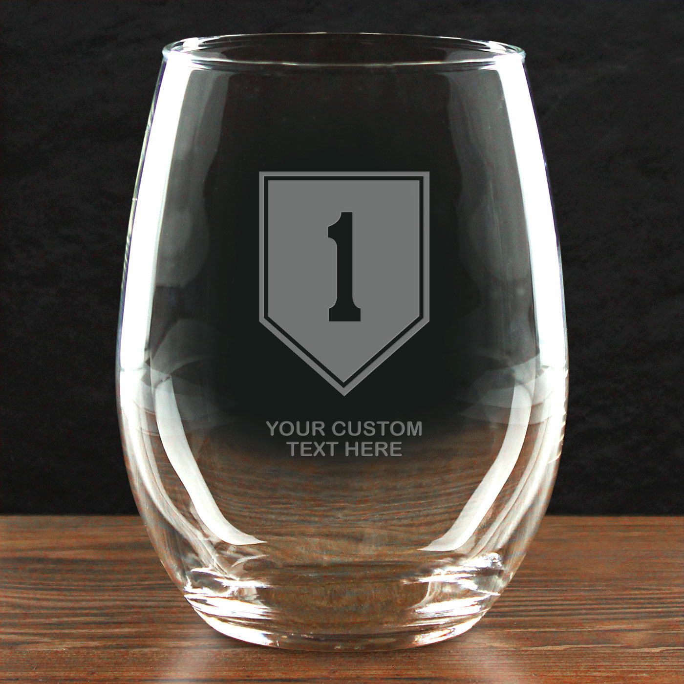 7.62 Design Army calice vino 621 ml vetro Army Logo