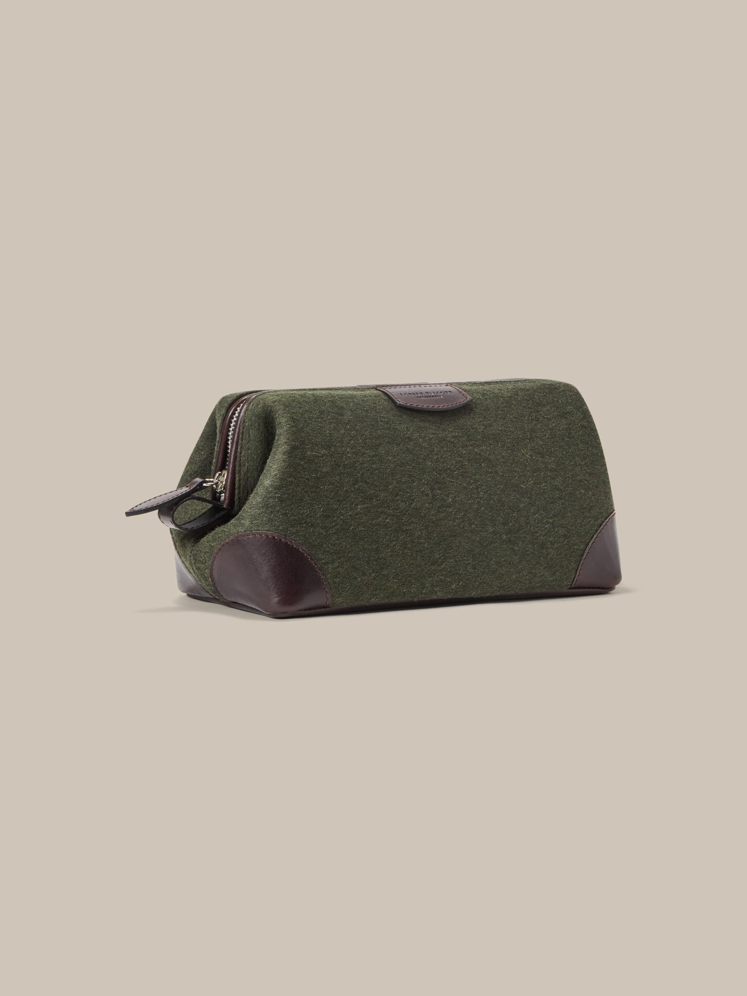 Robert Talbott Simpson Loden Beauty Case Verde Lana