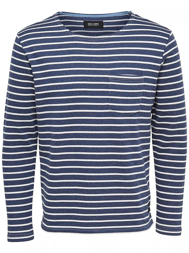 ONLY & SONS Onspally felpa uomo dress blues XL girocollo