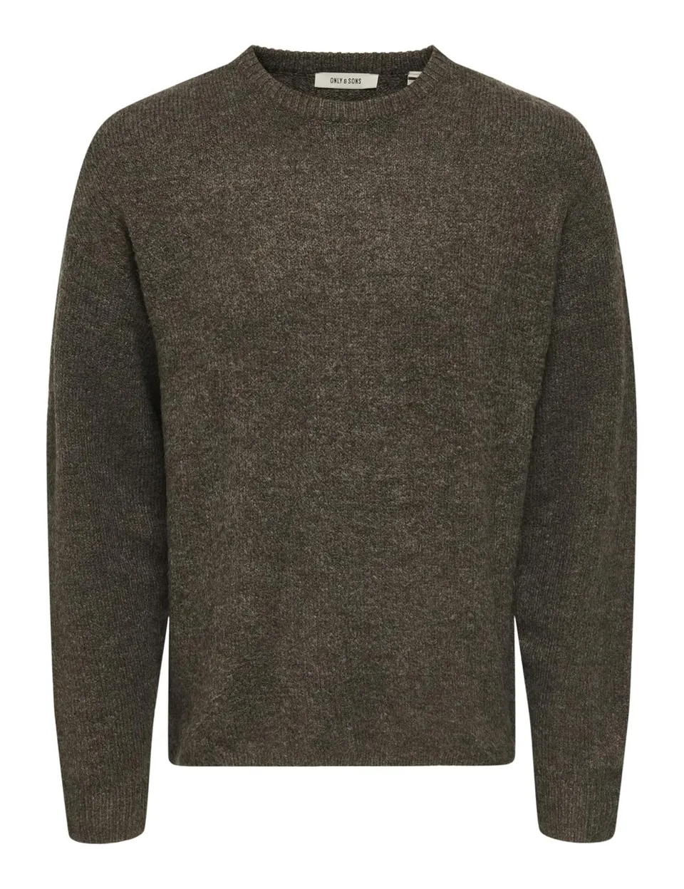 Only & Sons Onswake Pullover Uomo M Grigio Girocollo Relaxed