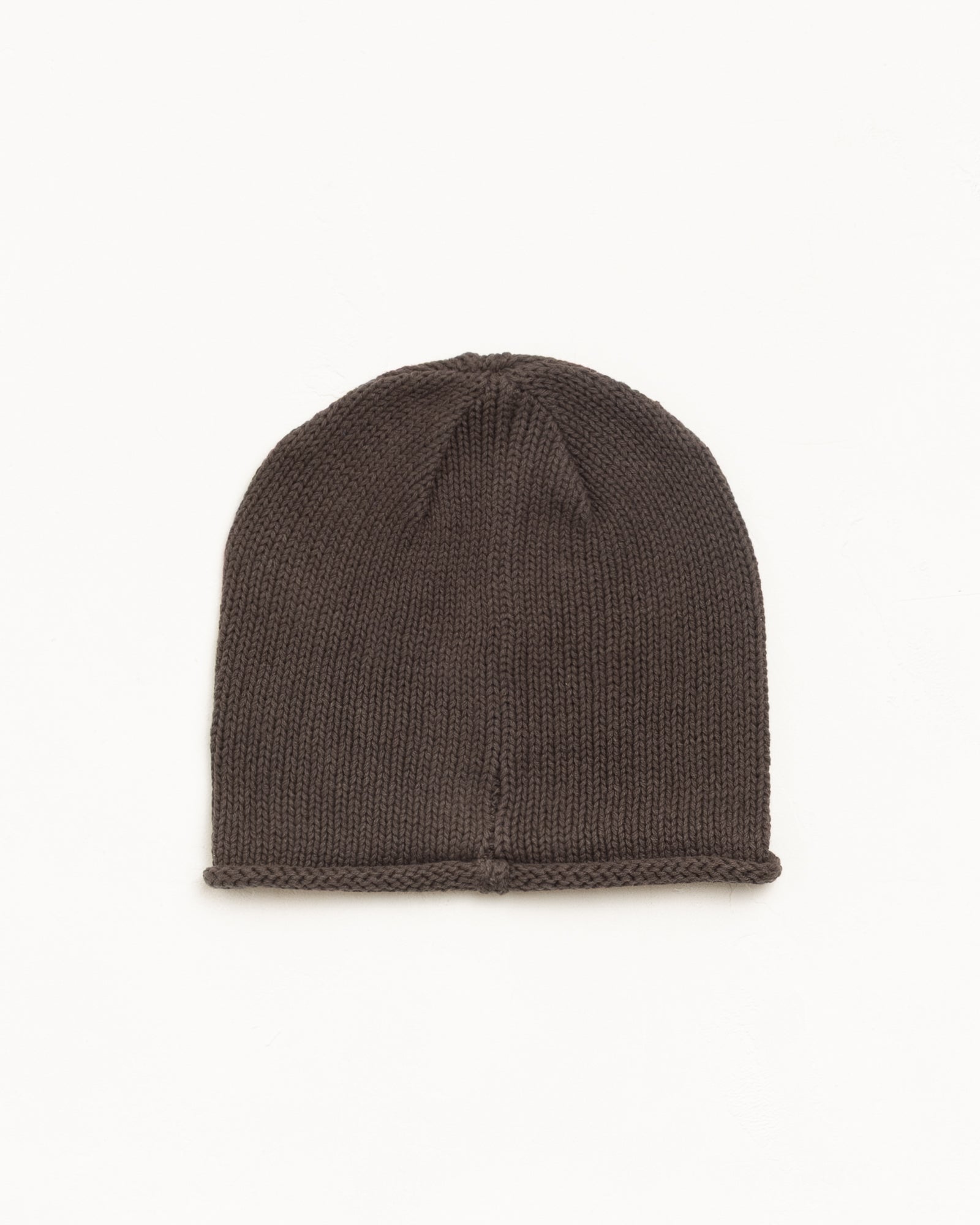 Stussy S Knit Skullcap beanie Brown 55% lino