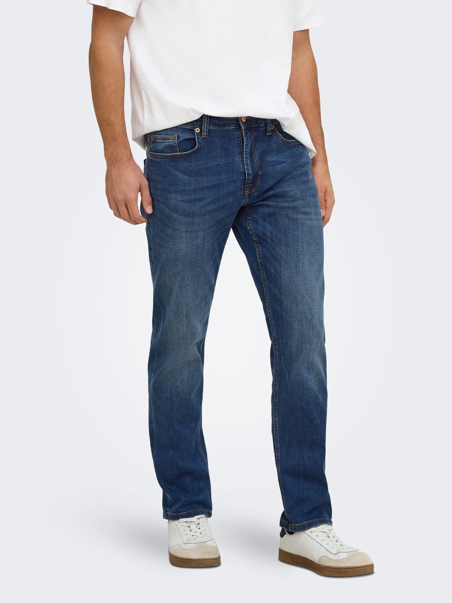 Only & Sons Onsweft Jeans Slim Fit Uomo Blu Denim Slim
